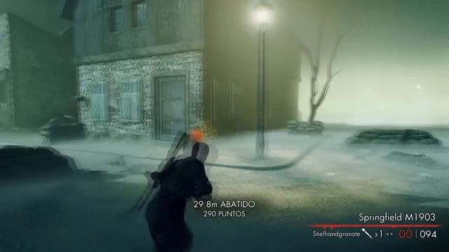 Sniper Elite: Nazi Zombie Army - Capitulo 1: El pueblo de los muertos - Sub Español смотреть онлайн