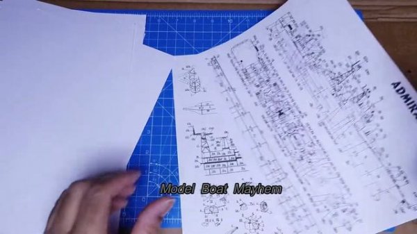 Admiral Levchenko  or Lewczenko - Paper / Card Model