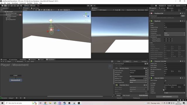 D420 | Unity & Playmaker Tutorials | FPS-movement смотреть онлайн