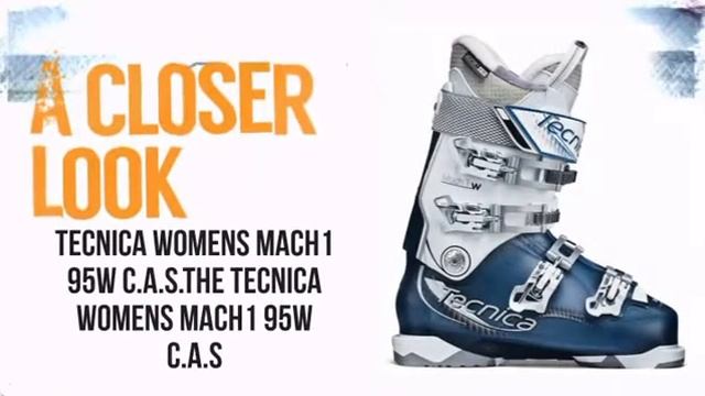 Tecnica Mach 1 95W C.A.S. Ski Boot Women's- Blue/White - TheSkiBum.com смотреть онлайн
