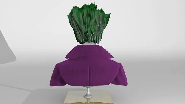 joker 3d model bust смотреть онлайн