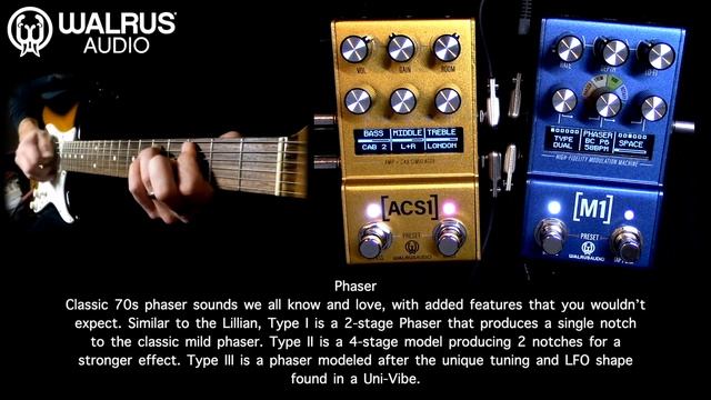 Walrus Audio Mako Series MKII： M1 High-Fidelity Modulation Machine смотреть онлайн