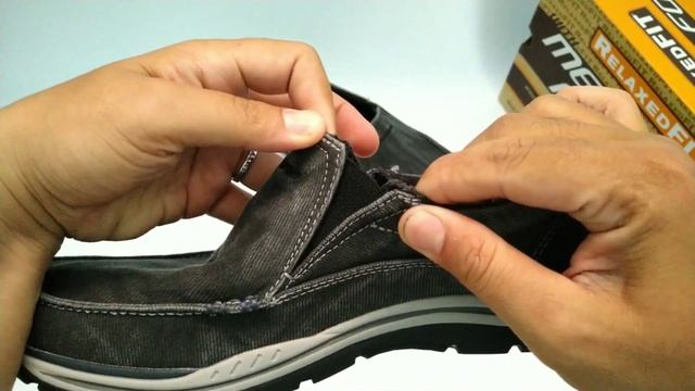 Sepatu Skechers Expected Avillo Black | Unboxing Dan Review