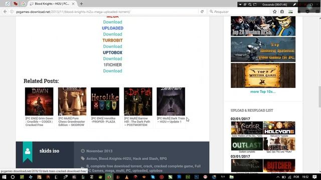 Como deixar o jogo Blood Knights em inglês. смотреть онлайн
