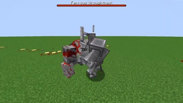 REDSTONE GOLEM VS ALL MINECRAFT BOSSES  - Redstone Golem Vs Boss Mobs