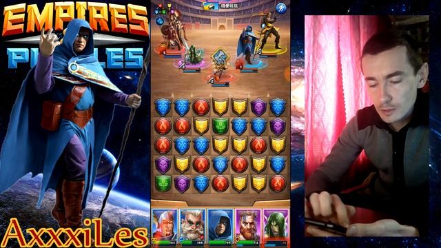 Empires and puzzles. Турнир для 3: Стремительная атака без зелёных. День 4. смотреть онлайн
