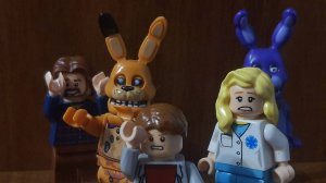 Fnaf Into the pit Lego version song by LHugueney