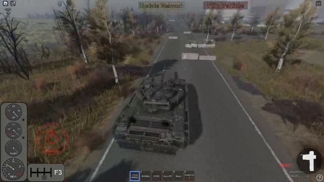 Enemy FPV Drone Strikes And Destroys T-72B3 In Assault- Roblox European War.