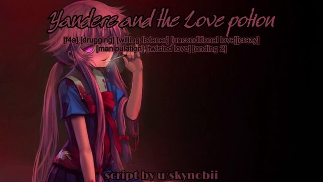 [F4A] Yandere and the love potion [yandere][love potion][willing listener][manipulation][ending 2] смотреть онлайн