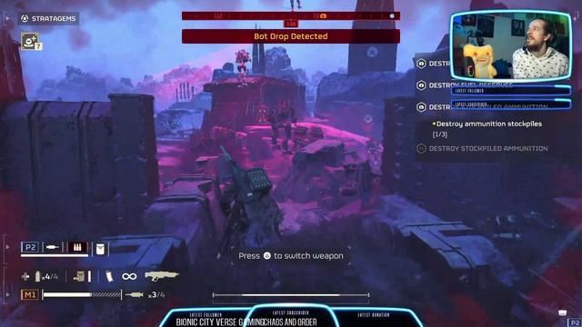 Busting Bugs, Bots N Brews!!! Helldivers 2 LIVE! смотреть онлайн