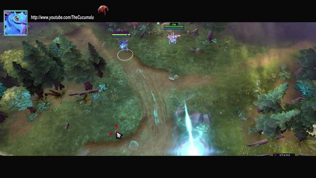 DOTA 2 - Reminiscence of Dreams ( puck set with new skill effect ) смотреть онлайн