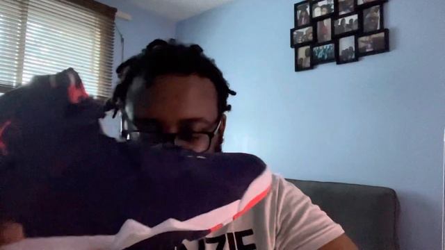 Sneakerheadjoshyboy showing my air Jordan 7 retro Q indigo n crimson orange 2022 смотреть онлайн