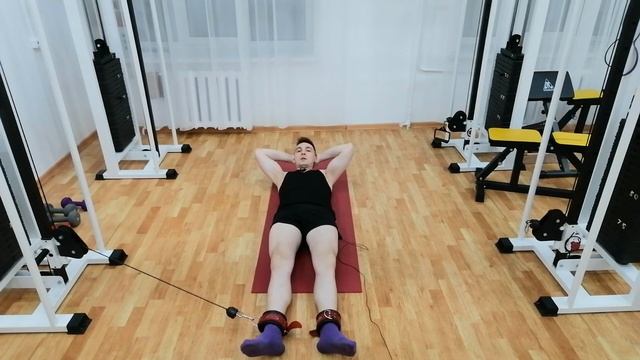 ПОЛНЫЙ НАБОР упражнений на блочном тренажёре (кроссовере). Нижняя часть тела смотреть онлайн