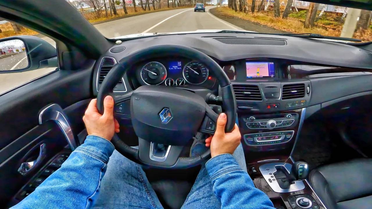 2013 Renault Latitude 2.5 AT - ТЕСТ-ДРАЙВ ОТ ПЕРВОГО ЛИЦА смотреть онлайн