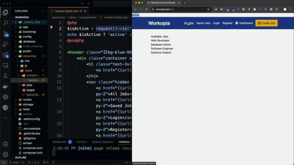 006. Conditional Classes & @php Directive