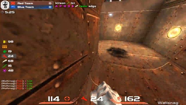 Spider Crossings Flag runner catch/save (Quake Live: CTF) смотреть онлайн