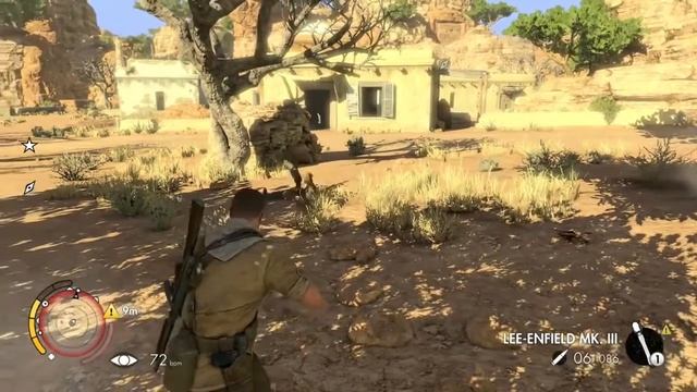 sniper elite 3 glitch!! funny смотреть онлайн
