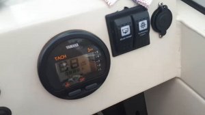 ИЗМЕРЕНИЕ ПУСКОВОГО ТОКА лодочного мотора Yamaha F50HETL клещами HABOTEST HT208D