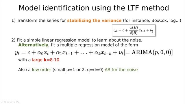 Dynamic Regression Model identification using Linear Transfer Functions смотреть онлайн