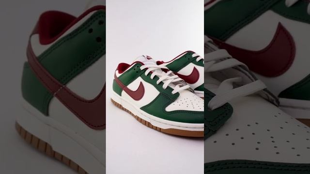 Would YOU wear the Nike Dunk Low "Gorge Green/Team Red? 🤔 смотреть онлайн