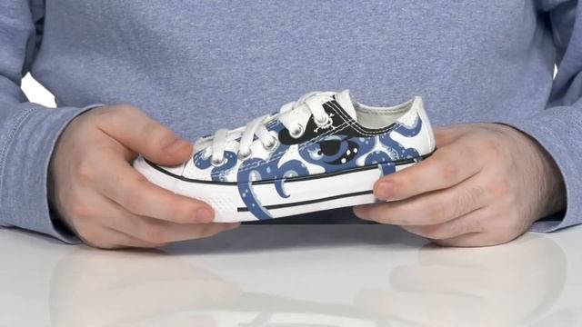 Converse Kids Chuck Taylor All Star Octopirate Print Ox (Little Kid) SKU: 9597383 смотреть онлайн