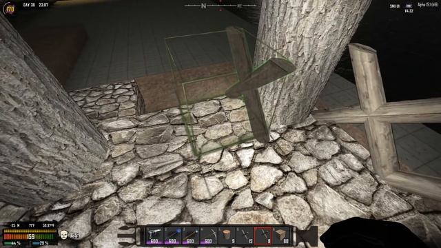 【7 Days to Die】わにの実況 Day.38 バグで終わる2016年【Alpha15】 смотреть онлайн
