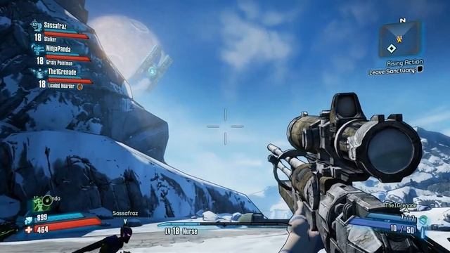 Borderlands 2 - 4 Player Co-op - Emergent Gameplay смотреть онлайн