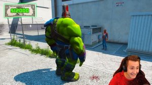 ПРОКАЧАЛ ХАЛКА ЗА $1 ДО ХАЛКА ЗА $1,000,000 в ГТА 5 ОНЛАЙН (GTA 5 ONLINE)