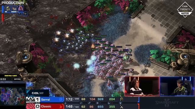 SC2 - Classic Vs. Serral - ESL SC2 Masters: Summer 2023 Finals - Ro8