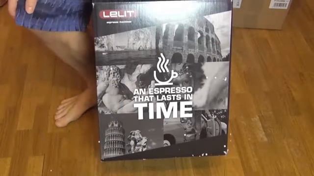 Кофеварка LELIT Unpacking Lelit PL41TEM Coffee Maker|Посылка из Италии