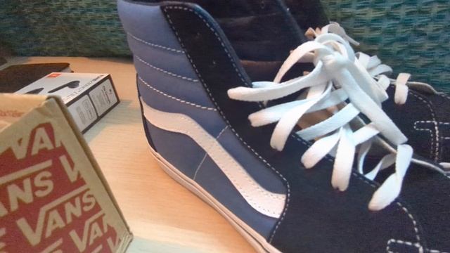 Vans Sk8 High.......#vans #review #blue #black #vansskate #sneakerhead #classic