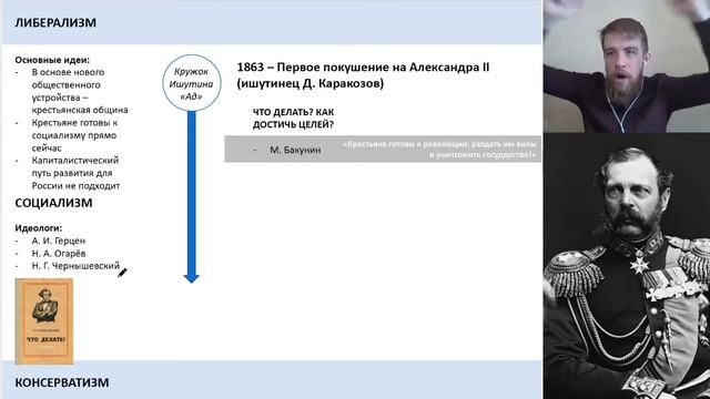 Общественное движение в 1860 - 1870-е годы