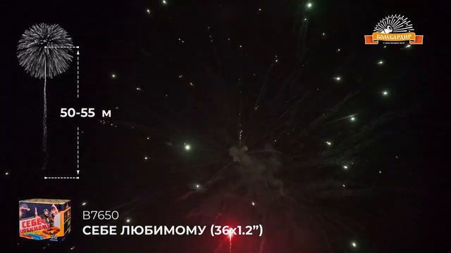 Салют "Себе любимому" 1.2"х26, арт. В7650 Салютыч смотреть онлайн