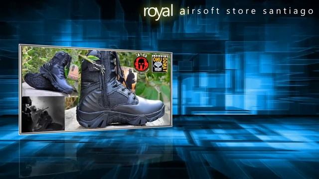 ROYAL AIRSOFT STORE SANTIAGO - BOTAS DELTA смотреть онлайн