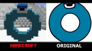 Алфавит лор против майнкрафт