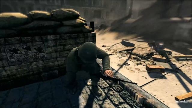 Sniper Elite V2 - Прохождение игры Часть 4 ( без комментарий ). смотреть онлайн