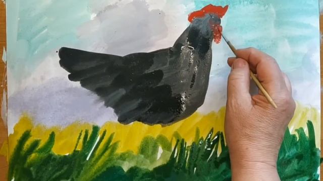 Мастер-класс по рисованию «Курочка Ряба» смотреть онлайн