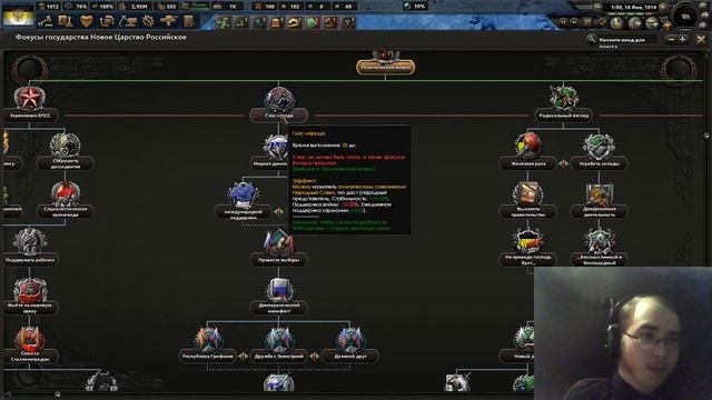 Моё мнение по фокусам СССР - Hoi4, EaW, The New Mankind, СССР смотреть онлайн
