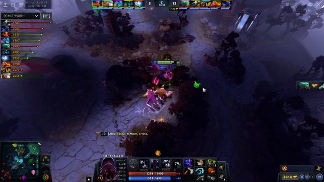 Night Stalker Offlane Pro Gameplay by Fata- IMMORTAL Rank Dota 2 смотреть онлайн