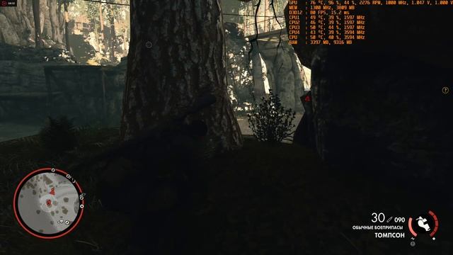 sniper elite 4 DX12 R9290 9 смотреть онлайн