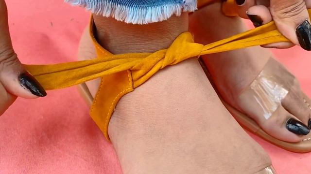 Brauch Suede Transparent Tie Up Flats смотреть онлайн