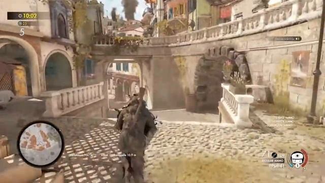 Sniper Elite 4 : #70 Marina Deathmatch multiplayer смотреть онлайн