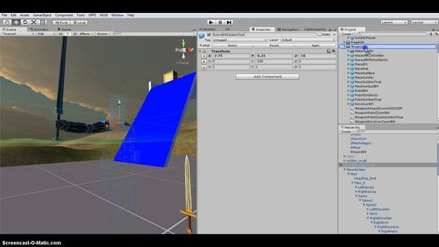Melee Weapon Setup смотреть онлайн