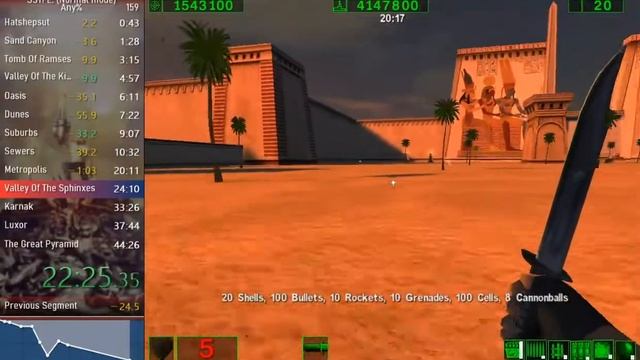 Serious Sam: TFE | Speedrun 43:38 смотреть онлайн