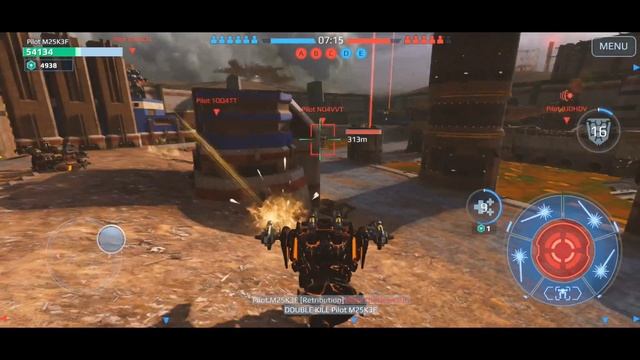 War Robots Brasil - NOVAS ARMAS chegando! Efeito de explosão! смотреть онлайн