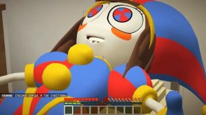 ПОМНИ РОДИЛА ДВОЙНЮ ОТ ДЖАКСА  В МАЙНКРАФТ POMNI БЕРЕМЕННА 100% ТРОЛЛИНГ МУЛЬТИК DIGITAL CIRCUS