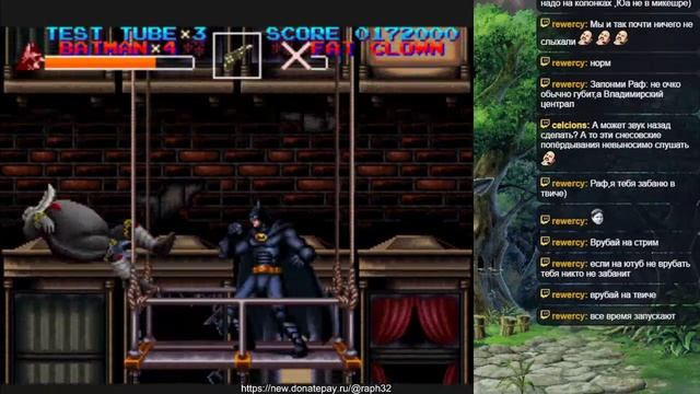 Batman Returns (SNES) Стрим . смотреть онлайн