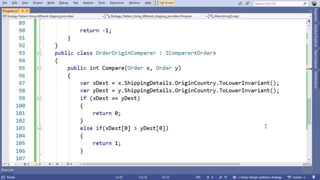 01. Behavioral
02. C# Design Patterns Strategy
02. Strategy
06. Existing Implementations Array.Sort смотреть онлайн