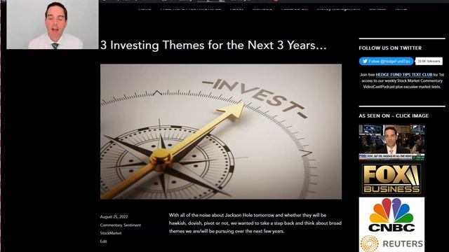 Hedge Fund Tips with Tom Hayes - VideoCast - Episode 149 - August 25, 2022 смотреть онлайн