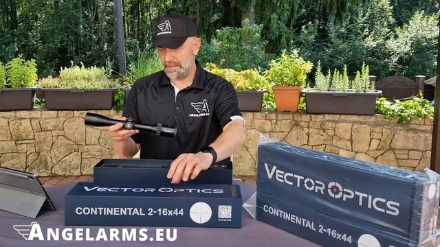 ENG Vector Optics Continental 2-16x44SFP Riflescope